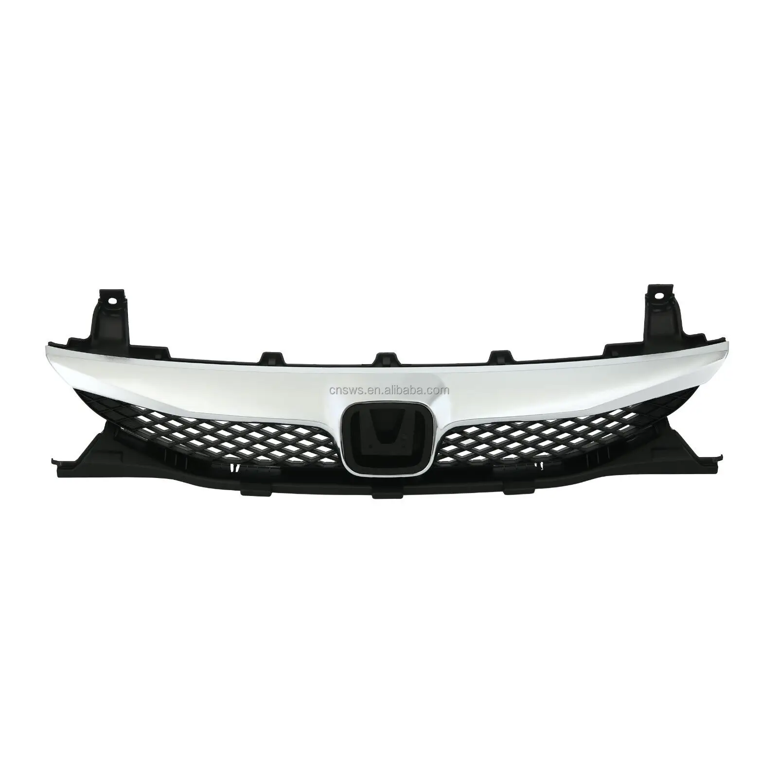 Produkt OEM-Autoteileersatz, neuer verchromter oberer Kühlergrill für die vordere Stoßstange für Honda Civic 2009–2011, ho1210127, ho1200198-39