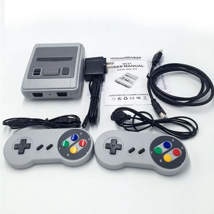 New Year & Christmas Gifts 621 Mini Video Game Consoles HD Family TV Game Player Built-in Retro Classical Games Double Controls