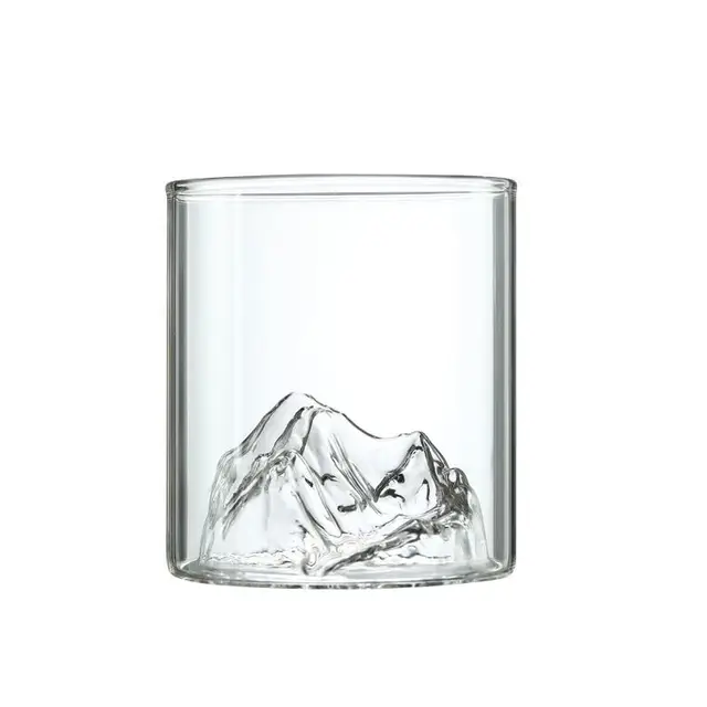 Factory Direct Sales Creative Whiskey Office Mountain Glass  Cup