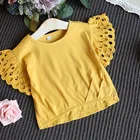 Set Girls T Shirt With Short Pants Wholesale Kids Clothing Set Girls 2021