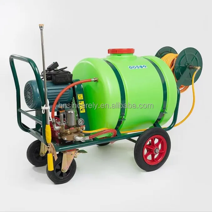 300l Agricultural Machinery Self Propelled Hand Pull Three Wheel