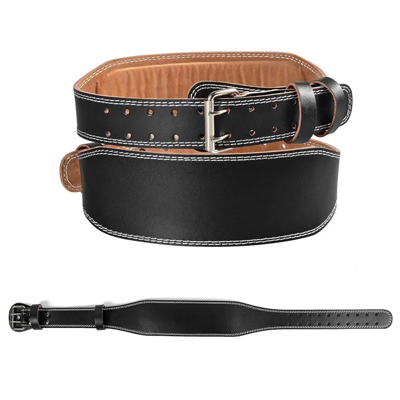Power Leather Weight Lifting Belt Gym 