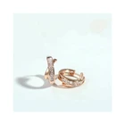 Earring Earrings High Quality Ladies' Dazzling Luxury 18K Gold Plated Earring Jewelry
