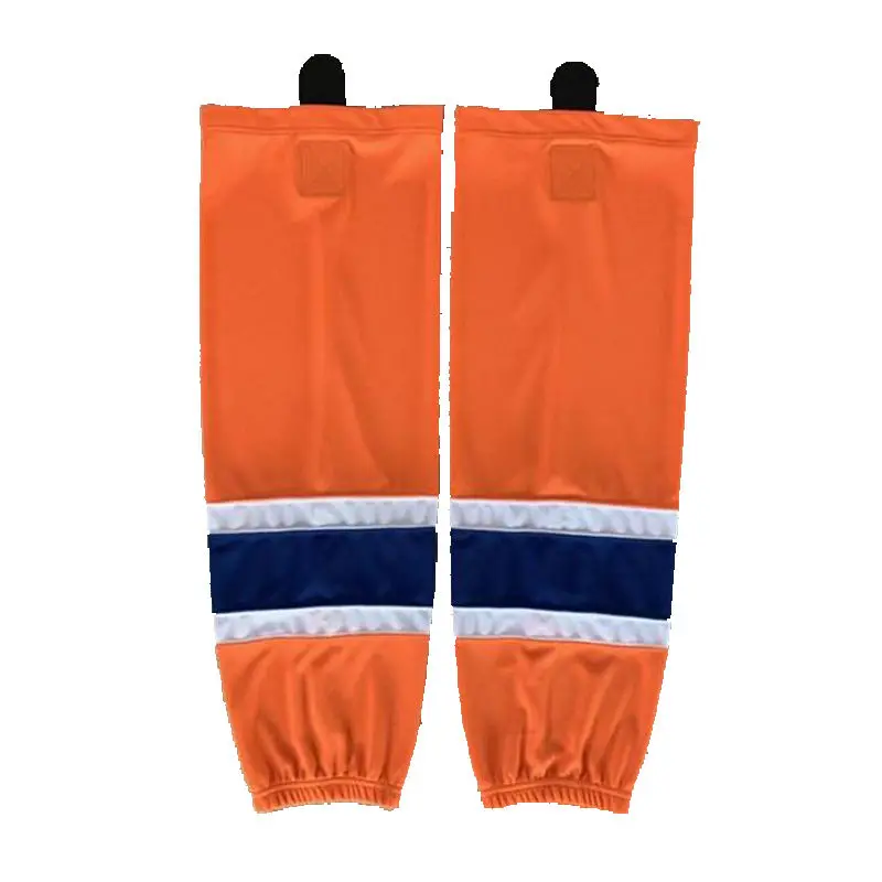 B489 Cheap Custom Pakistan Supplier Wholesale Ice Hockey Socks New Arrival Hockey Socks Custom Printing 100% Polyester manufacture