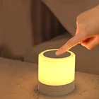 Tize 1200mAh Cute Led Night Lamp Hand-held With Touch Button Color Changing Led Night Light For Kids