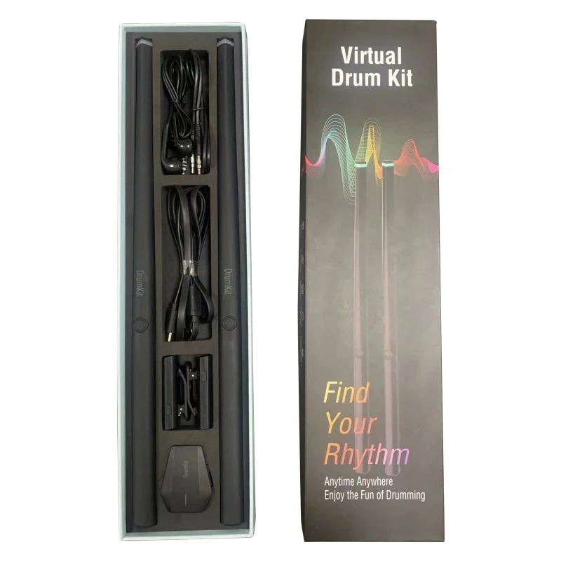 Smart Portable Virtual Drum - Hyperdrum Somatosensory Kit