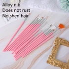 Nail Source Manufacturer Nail Pen Set Pull Line Phototherapy Crystal Pen And Other Nail Brushes