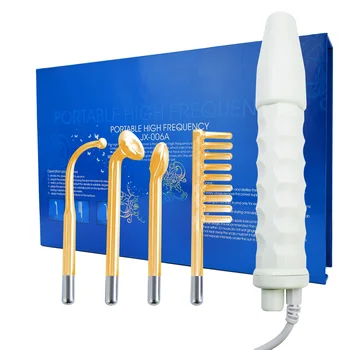 Skin Care Set High Frequency Facial Wand Face Care Argon & Neon High Frequency Facial Machine