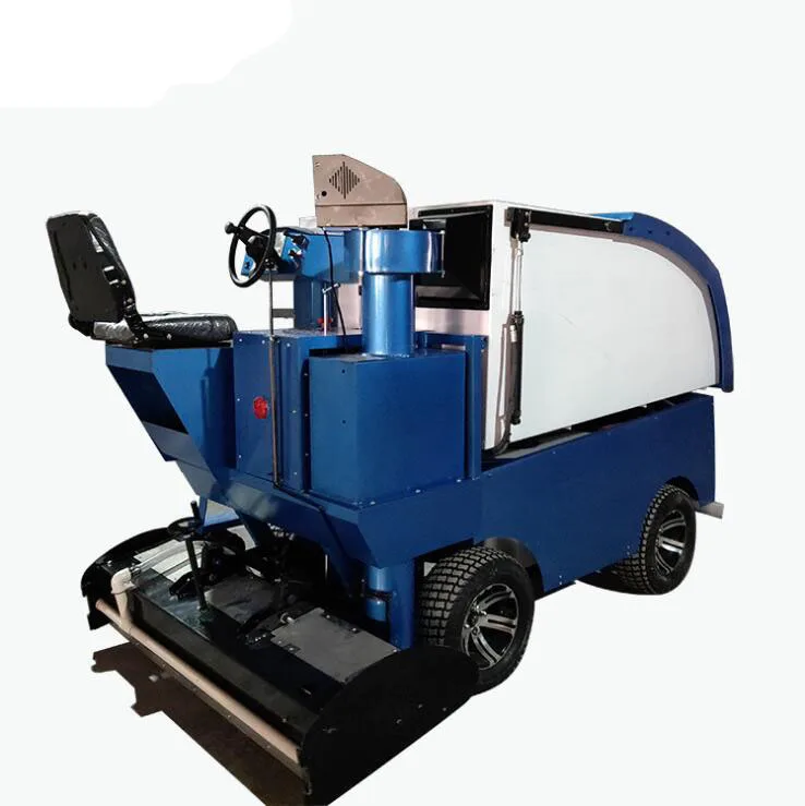 Tractor Stadium Hockey Cleaning Machine Electric Ice Rink Cleaner