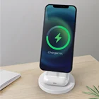 Desktop Multifunctional Charger Stand 2 In 1 Magnet Wireless Charger For Apple For Airpods Fast Wireless Charger