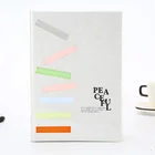 Cover Book Glitter Powder Paper Cover With PVC Book Protect Cover Planner Notebook