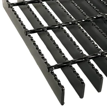 Construction Metal Serrated drainage covers Steel Grid Grating To Construction Building Material Metal Serrated drainage covers