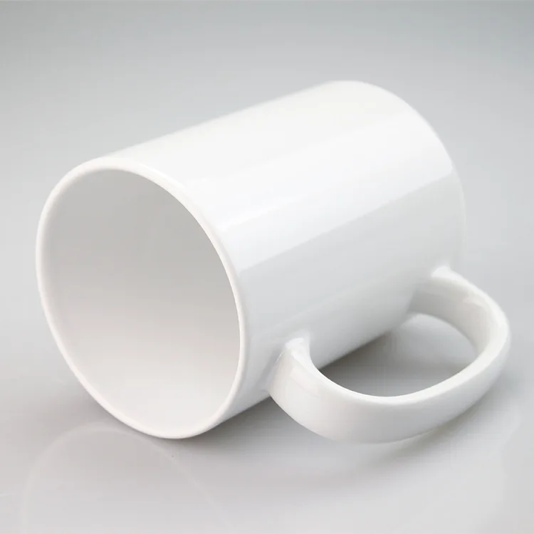 Personalized custom logo porcelain plain 15 oz plain big white ceramic cup tea coffee mugs for sublimation printing Personalized custom logo porcelain plain 15 oz plain big white ceramic cup tea coffee mugs for sublimation printing