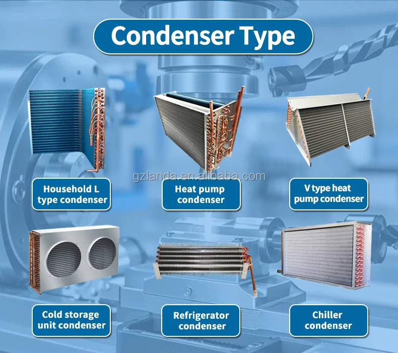 Lhs-100 Water Condenser, R22, 224kw, Titanium - detail 10