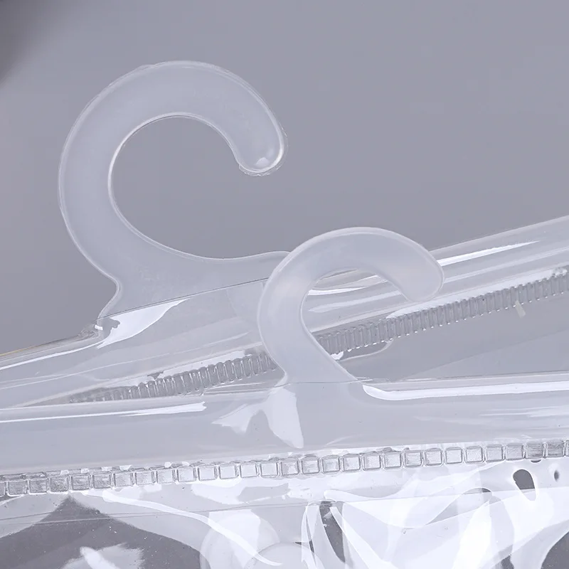 Custom Logo Transparent Plastic Zip Lock Waterproof PVC Cosmetic Bag Storage Packaging Swimwear Clothing Zipper 18