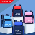 School GORFIA Branded Custom Wholesale Plastic Backpack Students Children Back Pack Kids School Bag