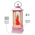 Wedding Valentin Day Valentine New Design Wedding Spinning Water Lanern Valentin Day Gift Light Up Valentine Gifts