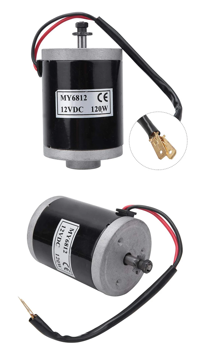 Brush Motor, MY6812, 12V-24V, 100W/120W/150W - detail 8