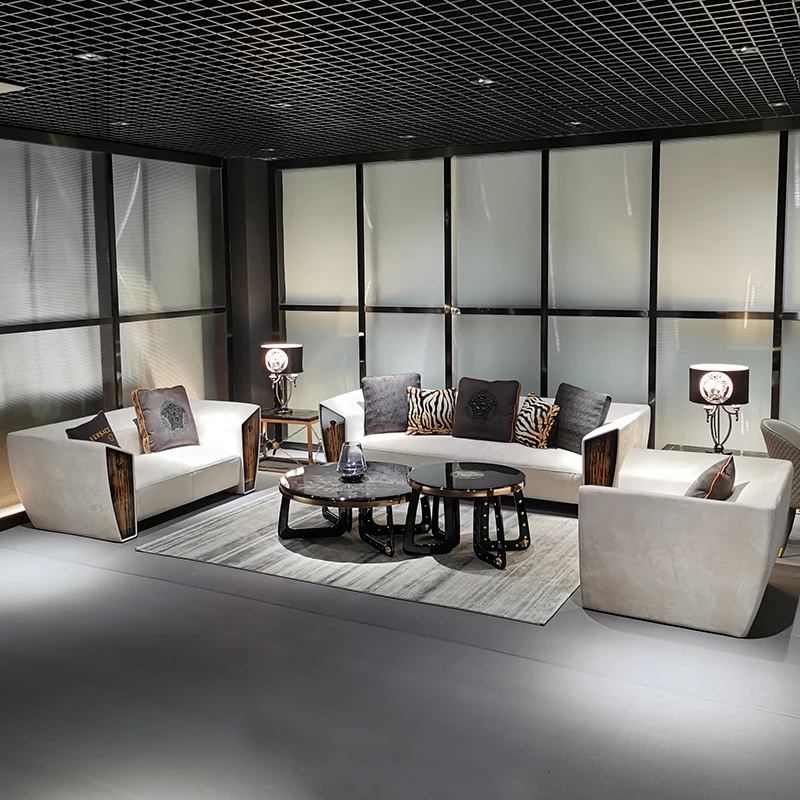 Modern Leather Sofa Couch Living Room Sets Top Design Home Furniture ...