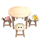 Kids Table Chair Set Set Kids Table Chair Set Kindergarten Children Furniture Wood Kids Round Table And Chair Set