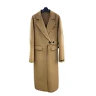 Fashion Coat Women Winter New Fashion Double Wool Coat Irregular Front Fleece Temperament Women Coat