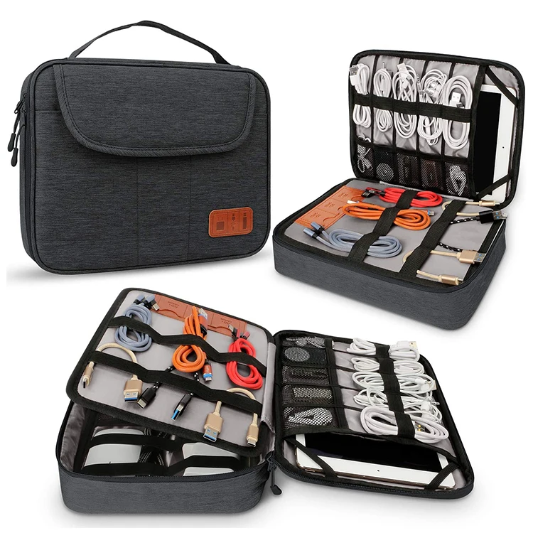 large cable organizer bag