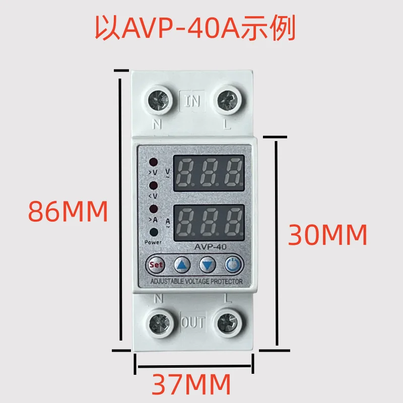 product 8 year manufacturer provides 2 year warranty for self resetting overvoltage and undervoltage protector avp 80-4