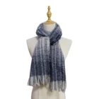 Scarf China Professional Manufacture Custom Logo Fashion Trend Women's Knitted Woven Scarf