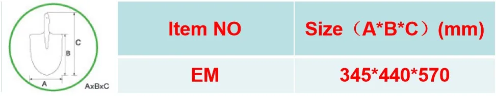 product hot sale farming garden spade carbon steel construction flat pointed shovel head-11