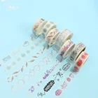 Paper Tape Washi Paper Tape Vograce Custom Printed Costume Vintage 10M Transparent Washi Paper Tape
