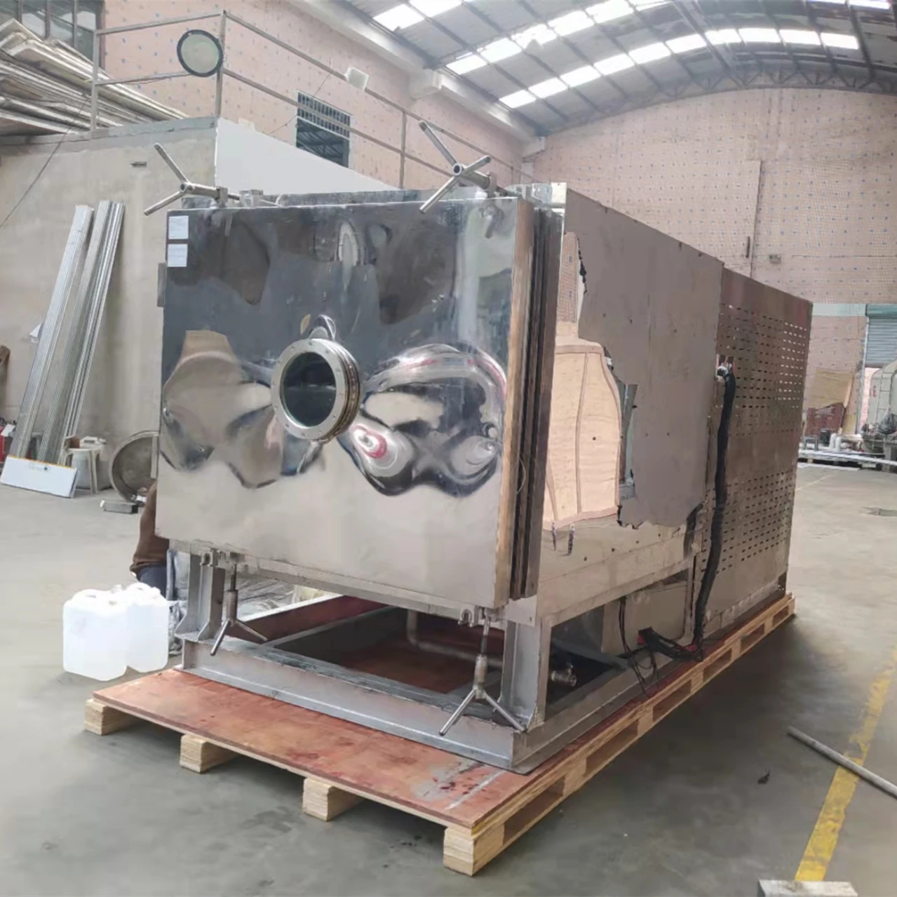 GS drone pupa powder meat/fruit/vegetable 50 kg per batch freeze-drying machine 23 Hf5c7c55fcd3245ce96c6c413d60252ccQ GS drone pupa powder meat/fruit/vegetable 50 kg per batch freeze-drying machine