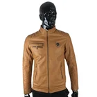 Leather Jacket Wholesale Custom High Quality Fashion Leather Water Proof Gym Jacket