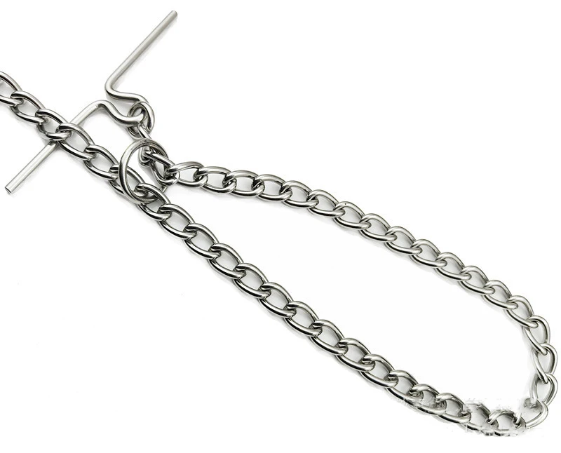 2MM /2.5MM/3MM Stainless Steel Integrated Dog Chain Dog Leash Dog Collar Set for Dog Walking