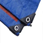 Orange Cover Laminated Tarpaulin Factory Produce 8x10m Blue Orange Color Truck Cover Laminated PE Tarpaulin