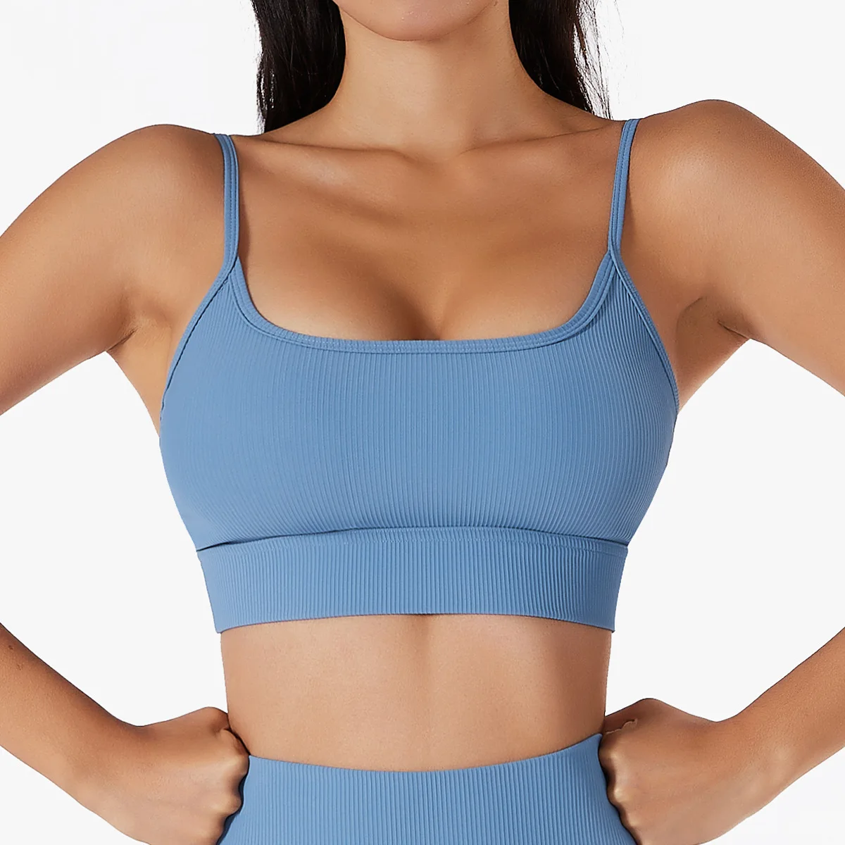 HIGH QUALITY trend workout padded tops womens beauty back yoga gym activewear strappy sports bra WOMEN