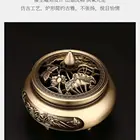 Burner Three-legged Pure Copper Incense Burner Sandalwood Incense Burner