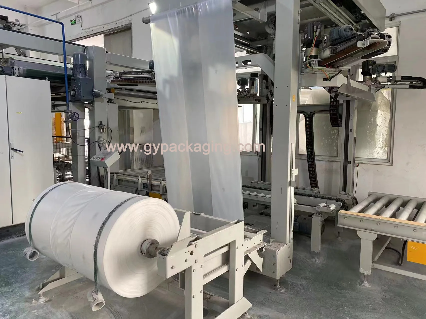 Free Sample Pallet Stretch Hood Pe Stretch Hood Film Cover Stretch Hood