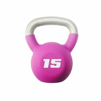 Colorful Kettle Dumbbell Fitness Equipment Household Frosted Single Ear Immersion Kettle Bell