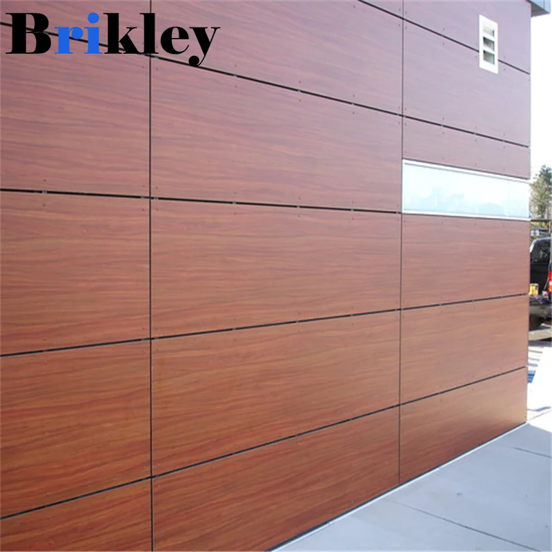 Modern Wall Panel Decor Exterior HPL Cladding Panel UV Protection Building Staircase Bathroom Warehouse Outdoor Apartment manufacture