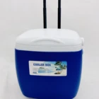 50L Outdoor Car Fishing Picnic Water Cooling Box With Ice Packs With Wheel