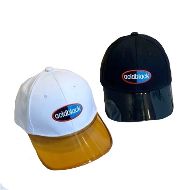 Kids Clear Anti Uv Pvc Visor Dad Hat 
