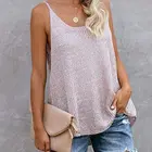 Vest 2021 European Summer 12GG Cotton Vest And Sexy Women Jumper For Customization