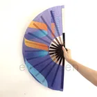 Folding Fan Gifts Fan Folding Hand Fan Custom Printed Metal Large Hand Folding Fan For Promotional Gifts