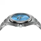 Watch Classic 316L Stainless Steel Japan Movt Sr626sw Chronograph Moon Phased Customizable Watch