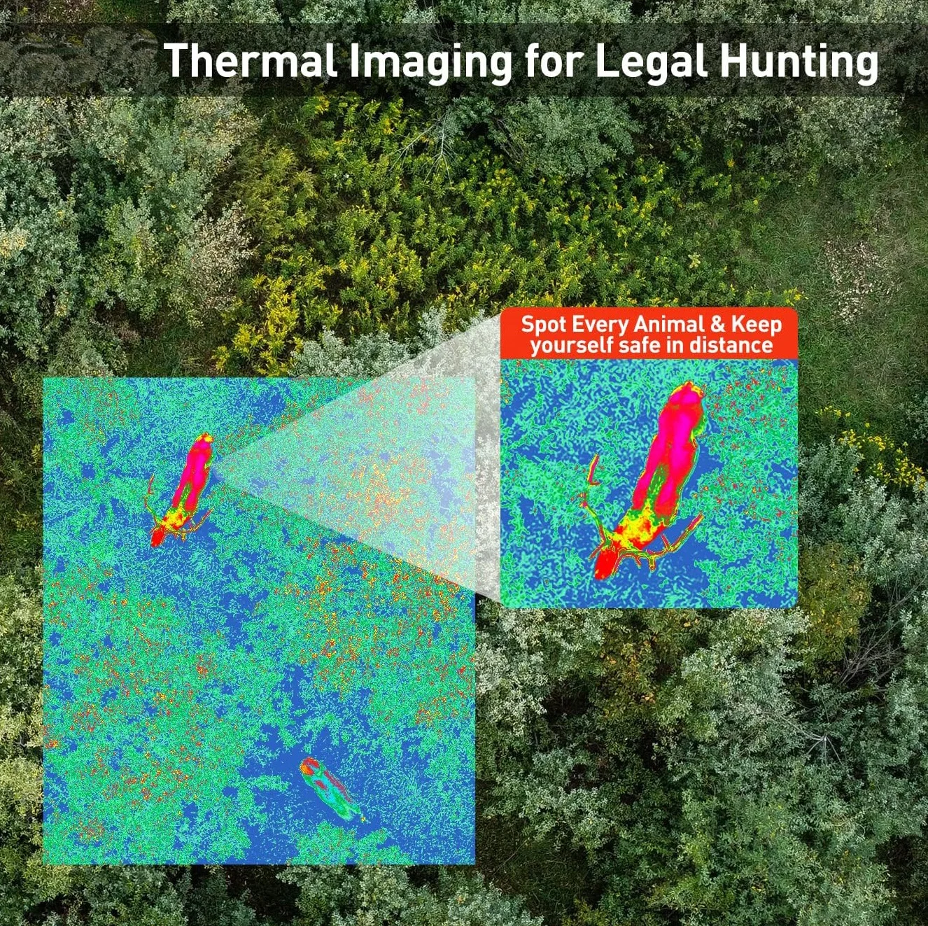 Hd Digital Ir Imaging Digital Infrared Termico Caza Night Vision