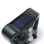 Amazon Hot Sale Waterproof Infrared Sensor Outdoor Solar Ultrasonic Rat Repellent Pest Repeller