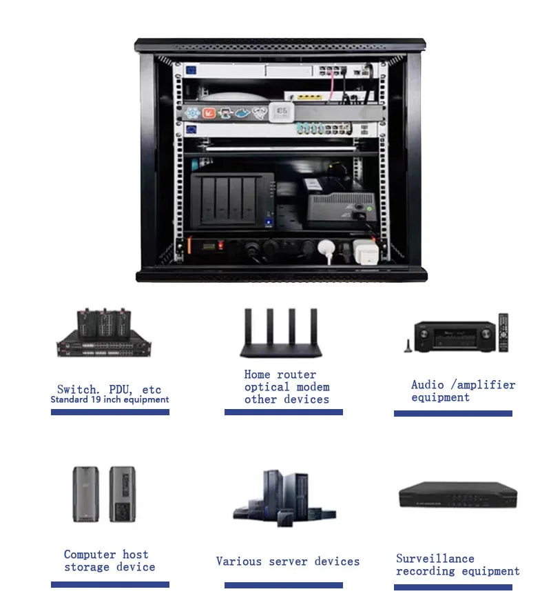 Rack Cabinet Dual Fan, 12U, 15U, 18U, 22U - detail 10