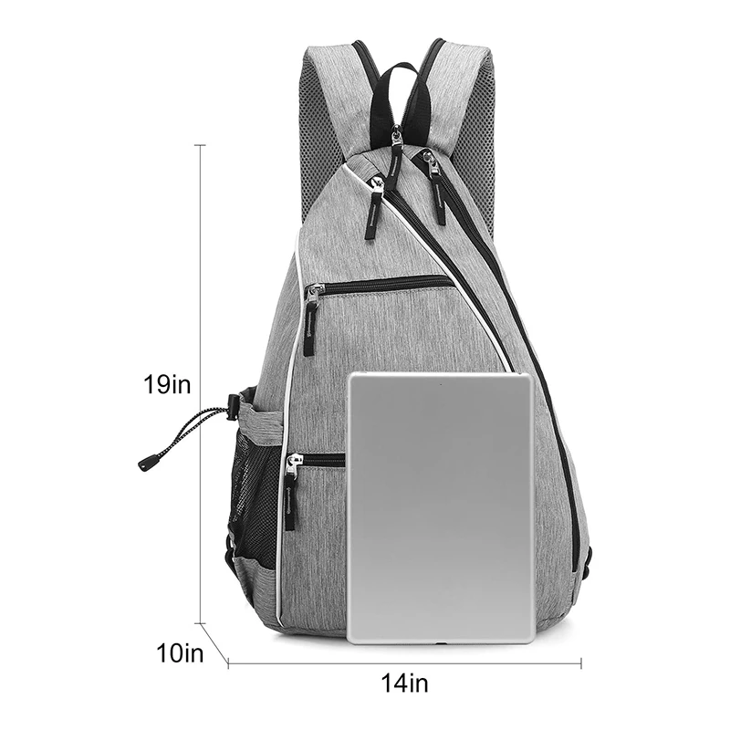 Custom Sports Reversible Pickleball Paddle Bag for Men and Women