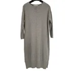 Winter Fashion Dress Winter And Fall Women's Fashion Clothing Knitted Sweater Crewneck High Rib Hem Long Dress