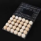 Egg Tray For Tray For Eggs 30 Holes Egg Tray PVC Material Plastic Egg Packaging For Sale